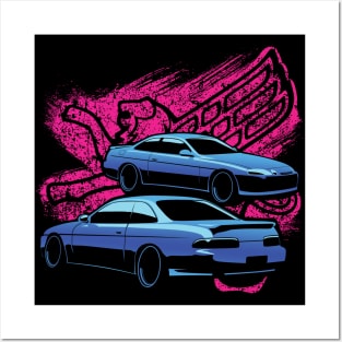 Toyota Soarer Lexus SC Vibes Posters and Art